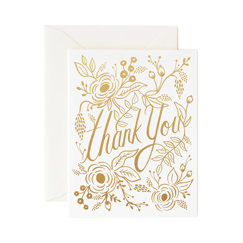 [Rifle Paper Co.] Marion Thank You Card 감사 카드