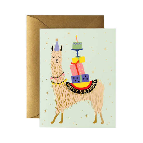 [Rifle Paper Co.] Llama Birthday Card 생일 카드