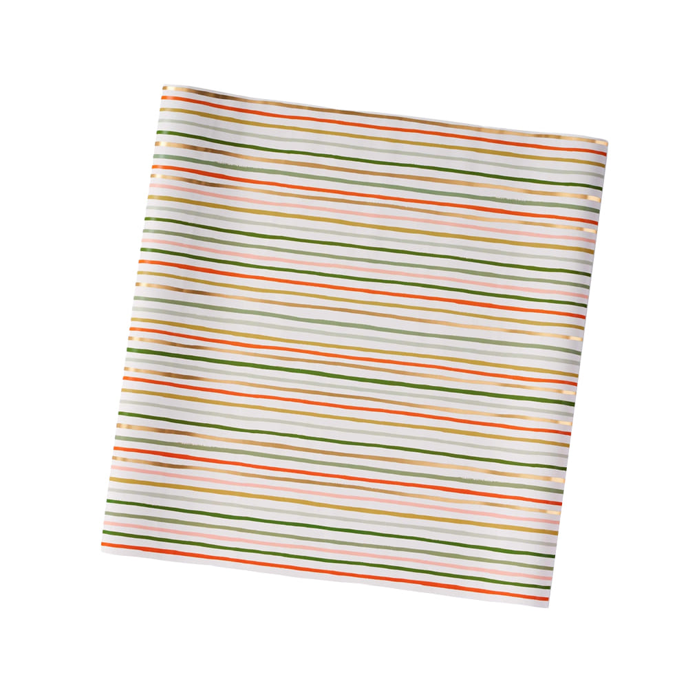 [Rifle Paper Co.] Festive Stripe Continuous Wrapping Roll
