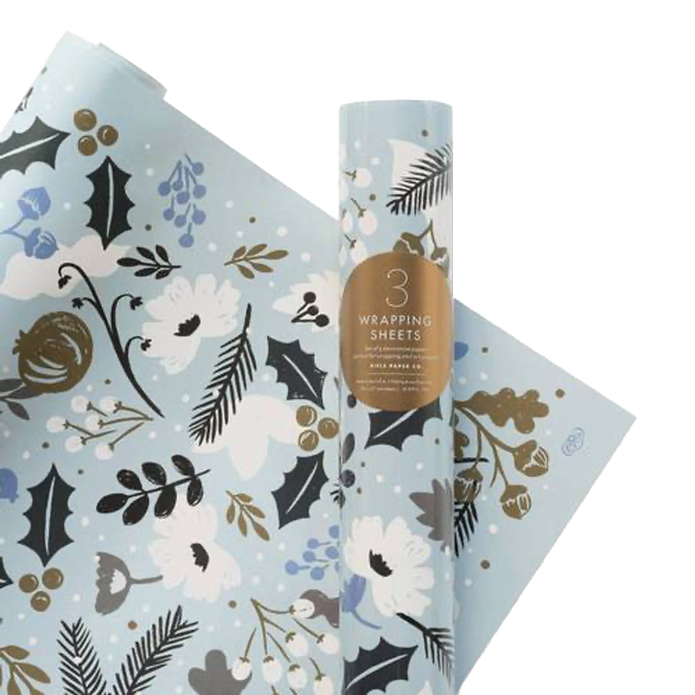 [Rifle Paper Co.] Holiday Sun Print Wrapping Sheets [3 sheets]
