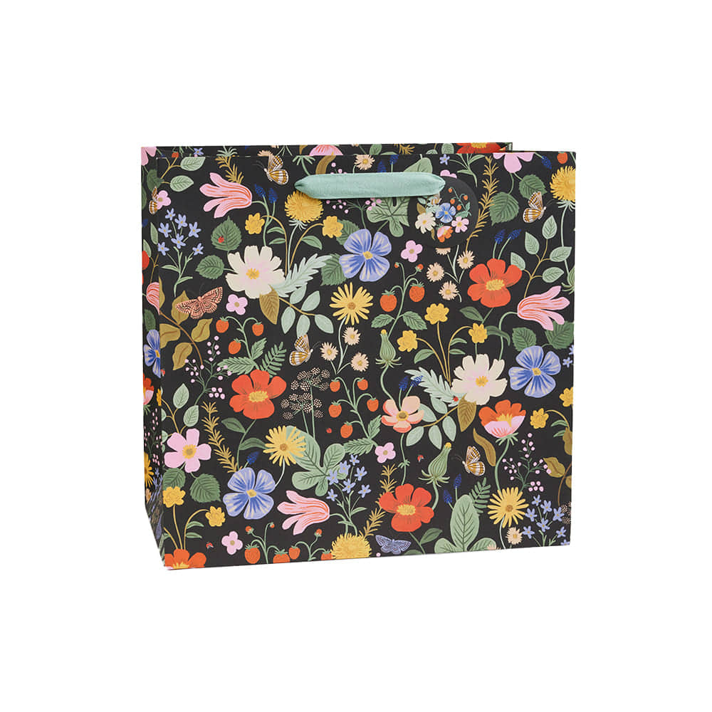 [Rifle Paper Co.] Strawberry Fields Large Gift Bag