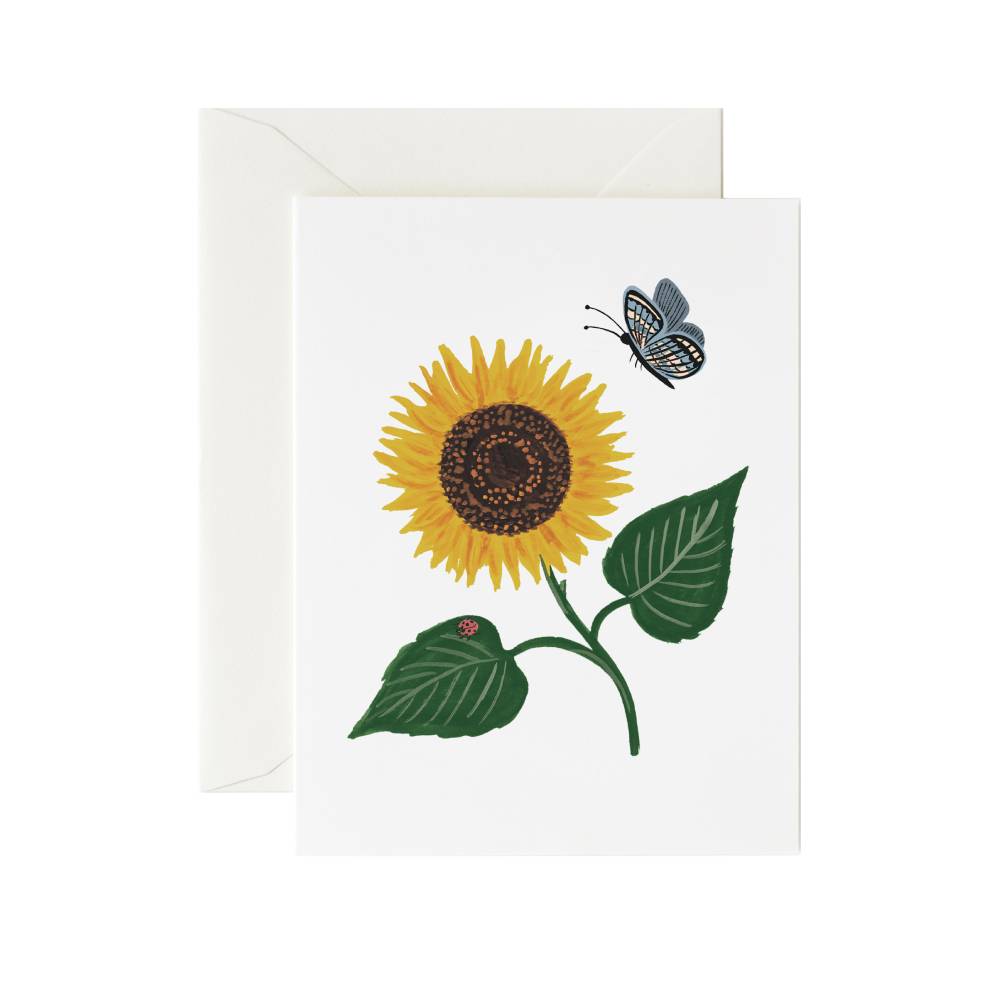 라이플페이퍼 Sunflower Card 일상 카드