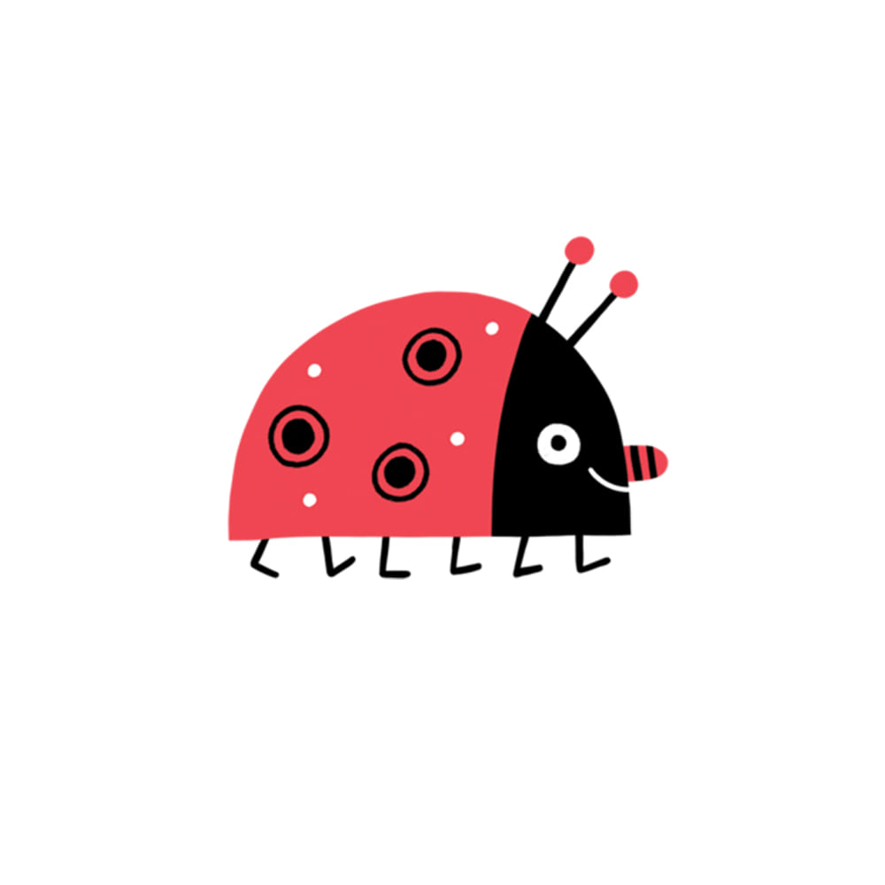 [Tattly] Mr. Ladybug 타투스티커