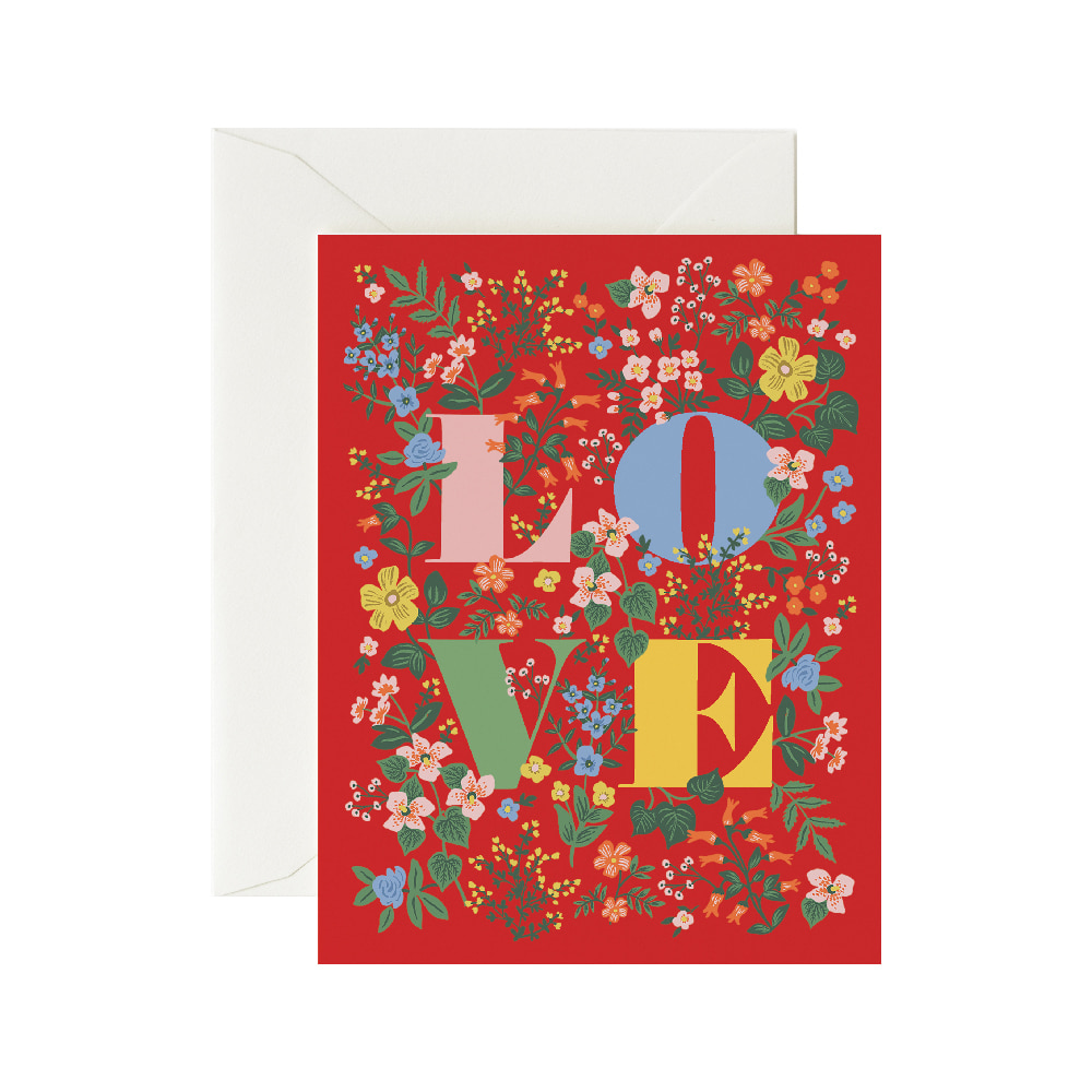 [Rifle Paper Co.] Mayfair Love Card 사랑 카드