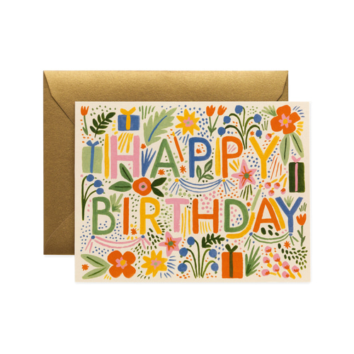 [Rifle Paper Co.] Fiesta Birthday Card 생일 카드