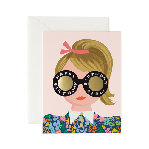 [Rifle Paper Co.] Meadow Birthday Girl Card 생일 카드