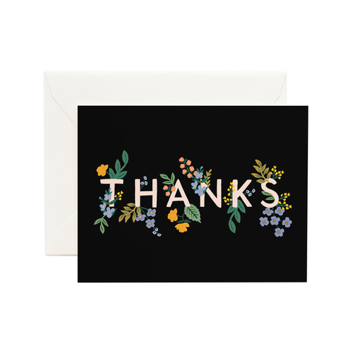 [Rifle Paper Co.] Posey Thank You Card 감사 카드