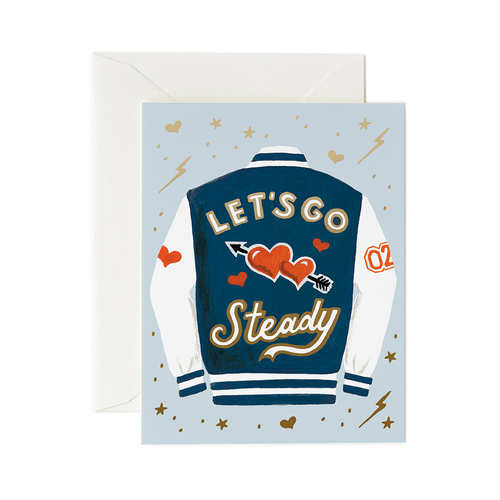 [Rifle Paper Co.] Let’s Go Steady Card 사랑 카드