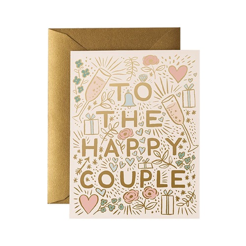 [Rifle Paper Co.] To the Happy Couple Card 웨딩 카드