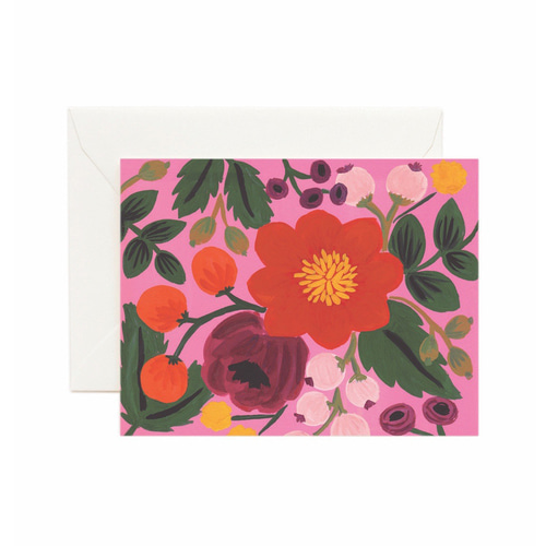 [Rifle Paper Co.] Vintage Blossoms Rose Card 일상 카드