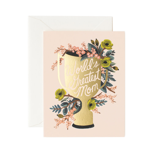 [Rifle Paper Co.] Worlds Greatest Mom Card 어버이날 카드