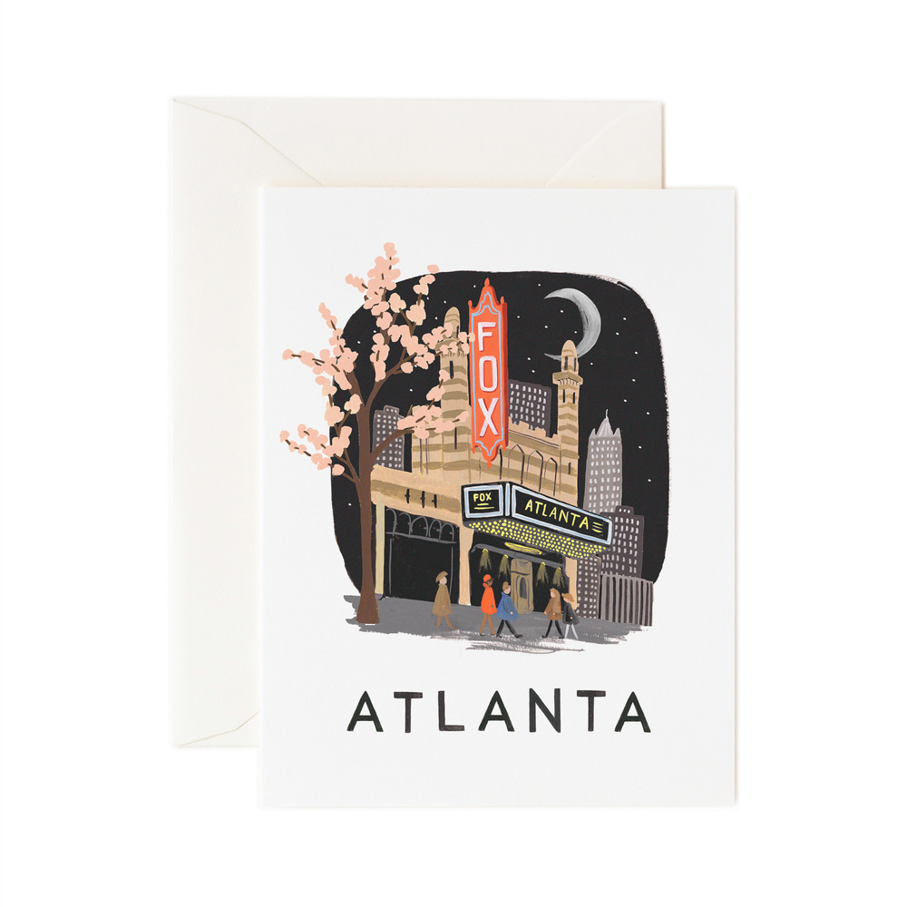 [Rifle Paper Co.] Atlanta Card 도시 카드