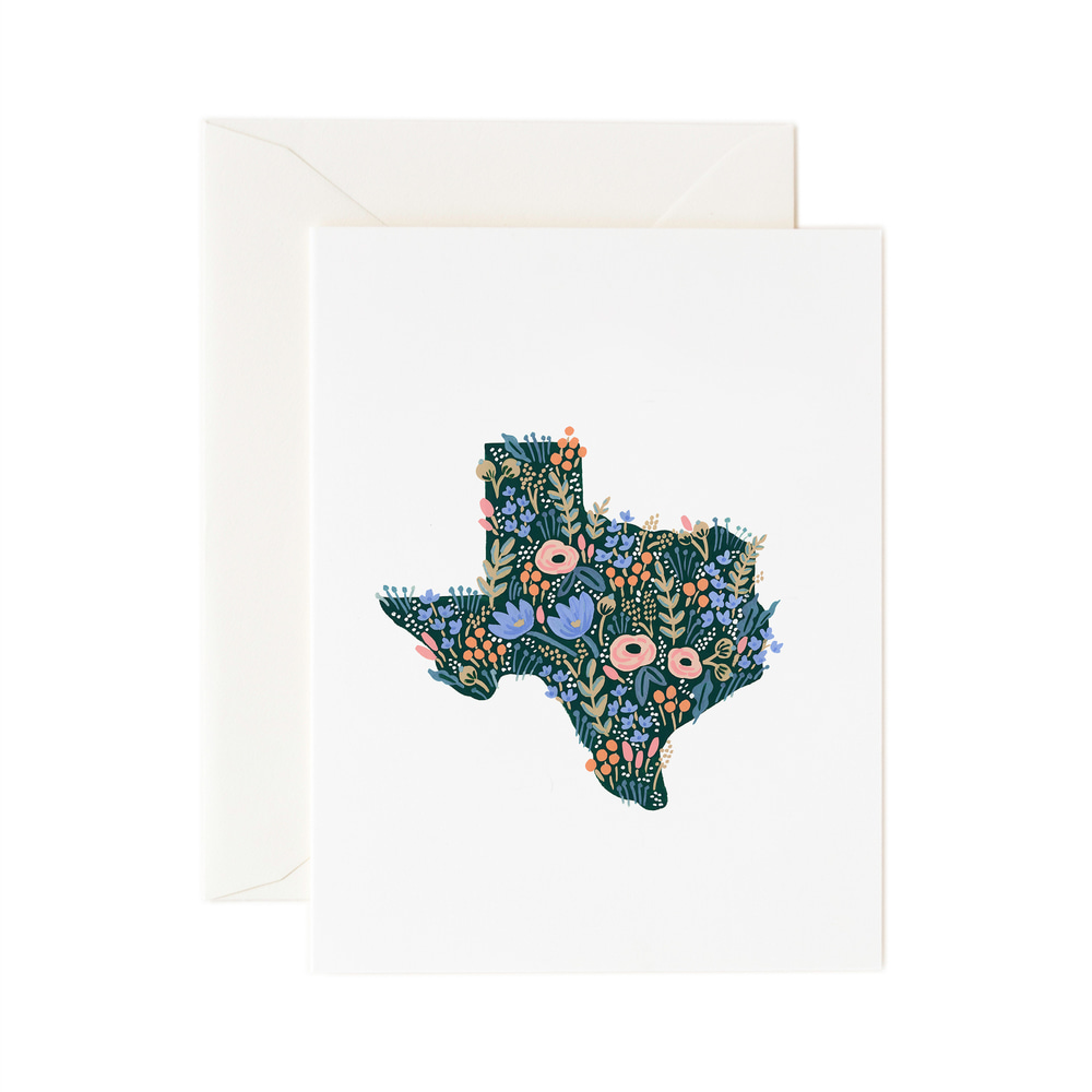 [Rifle Paper Co.] Texas Wildflowers Card 도시 카드