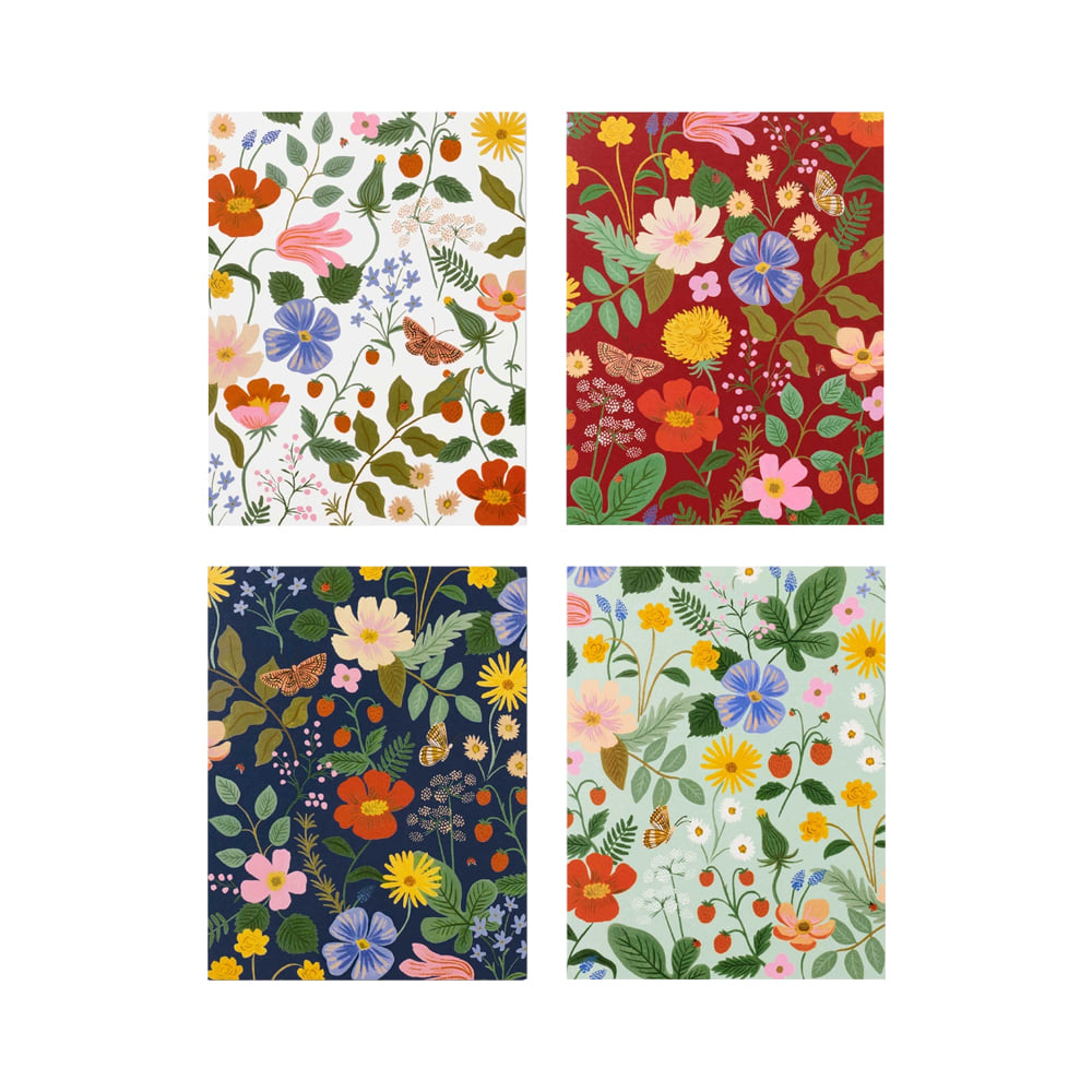 [Rifle Paper Co.] Assorted Strawberry Fields Card Set 카드 세트
