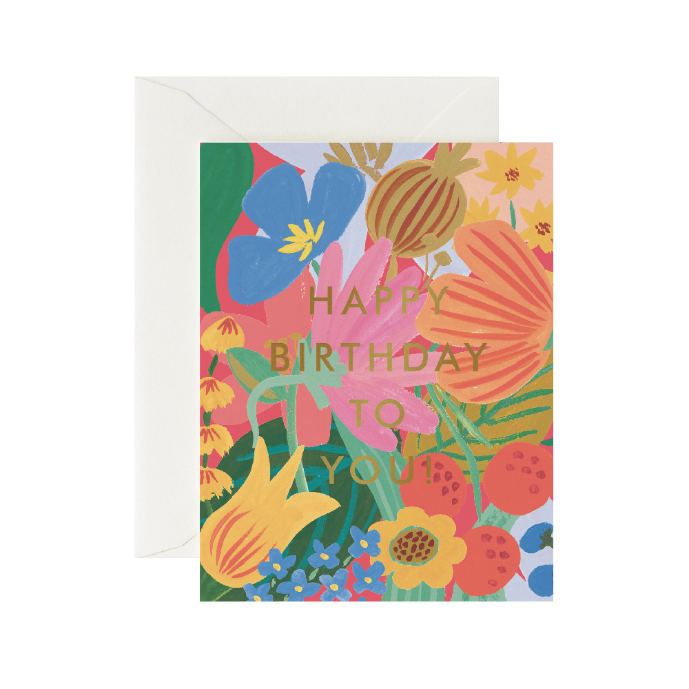 [Rifle Paper Co.] Sicily Birthday Card 생일 카드