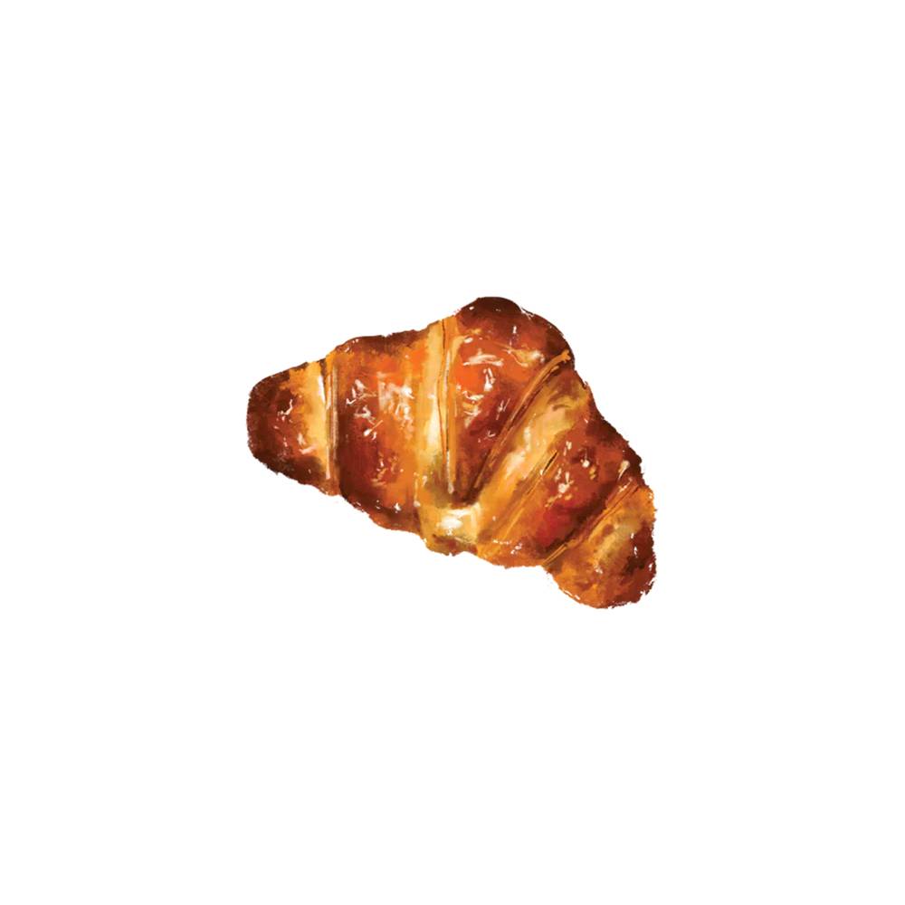 태틀리 Croissant 타투스티커 페어 2매