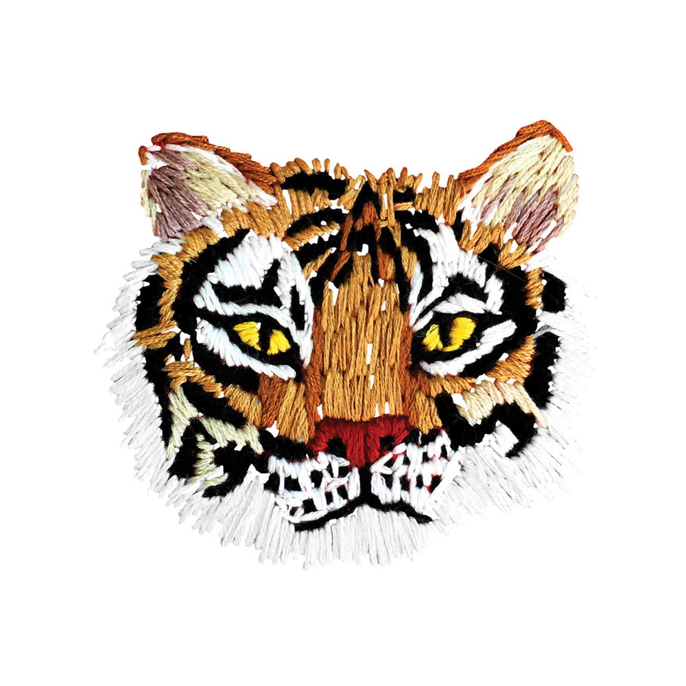 [Tattly] Stitched Tiger 타투스티커