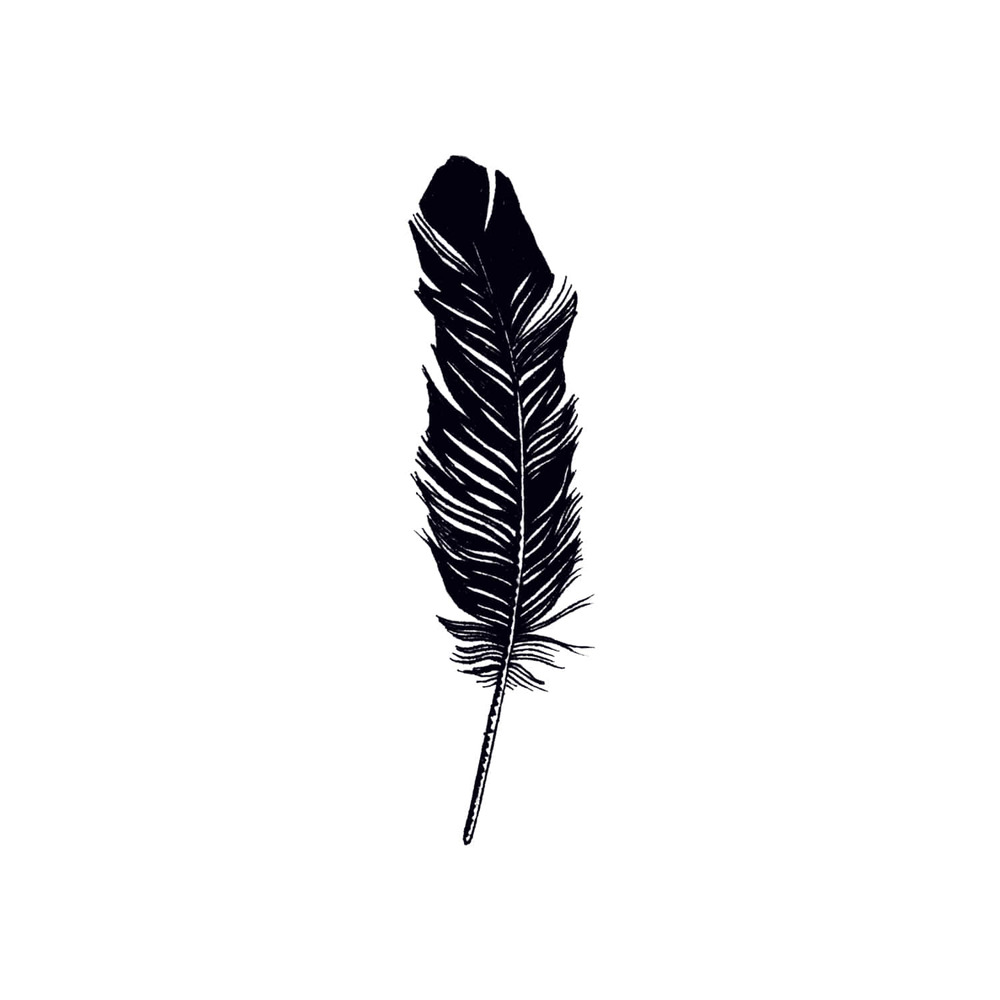 [Tattly] Feather 타투스티커