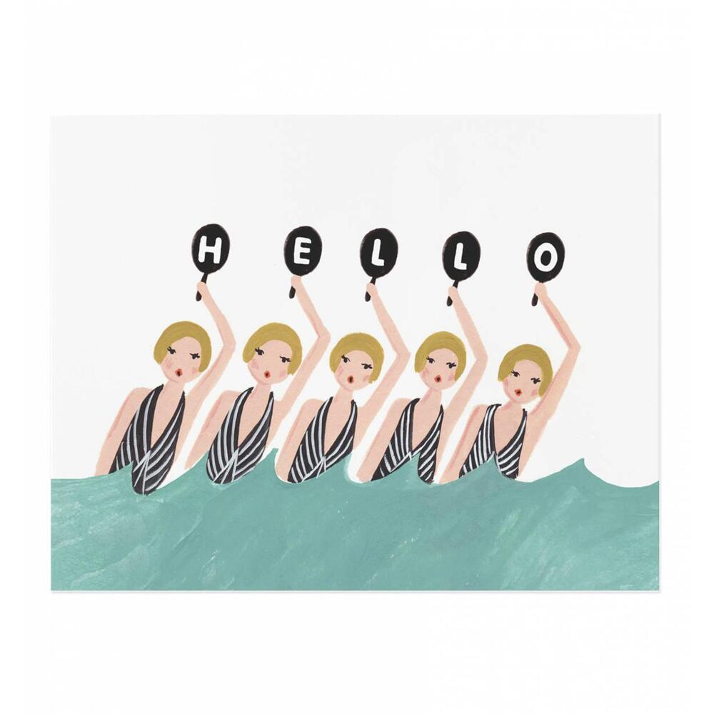[Rifle Paper Co.] Synchronized Swimmers Art Print 8 x 10