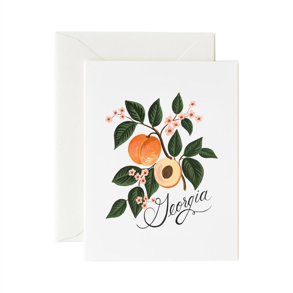 라이플페이퍼 Georgia Peach Card 일상 카드