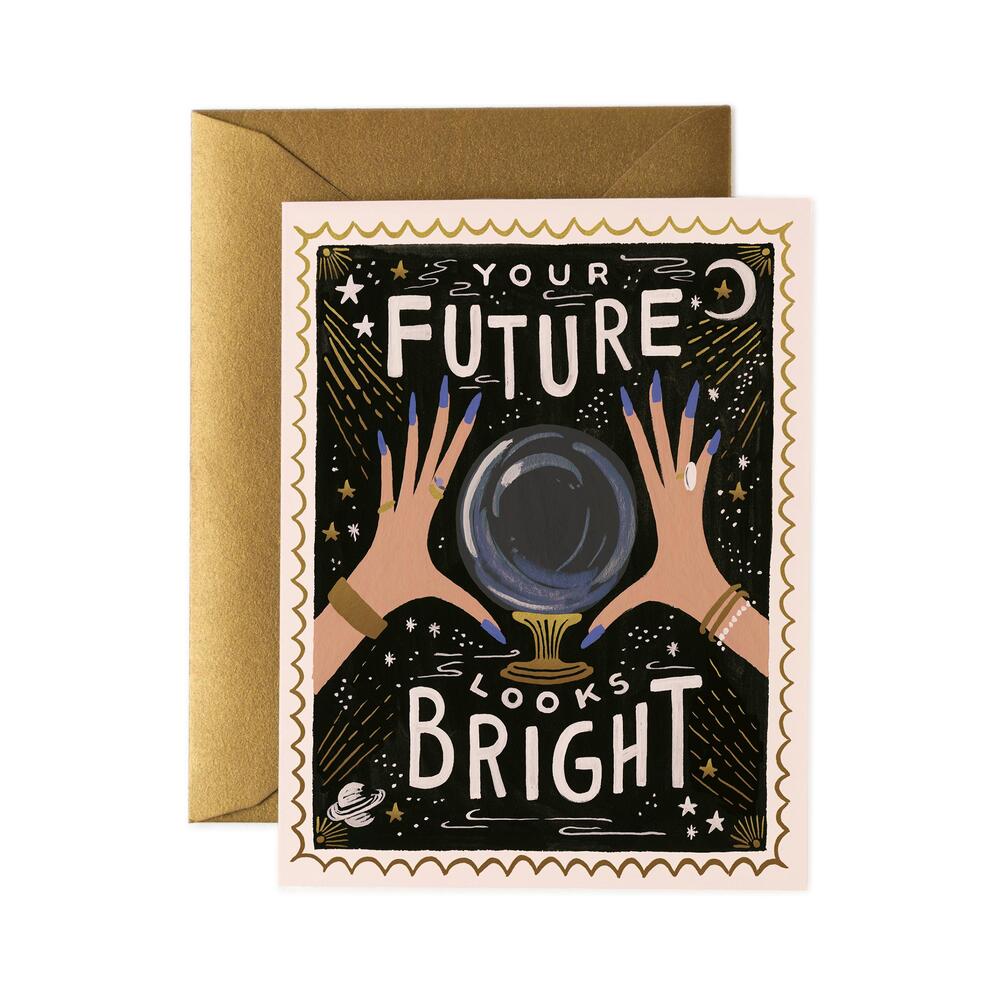 라이플페이퍼 Your Future Looks Bright Card 응원 카드