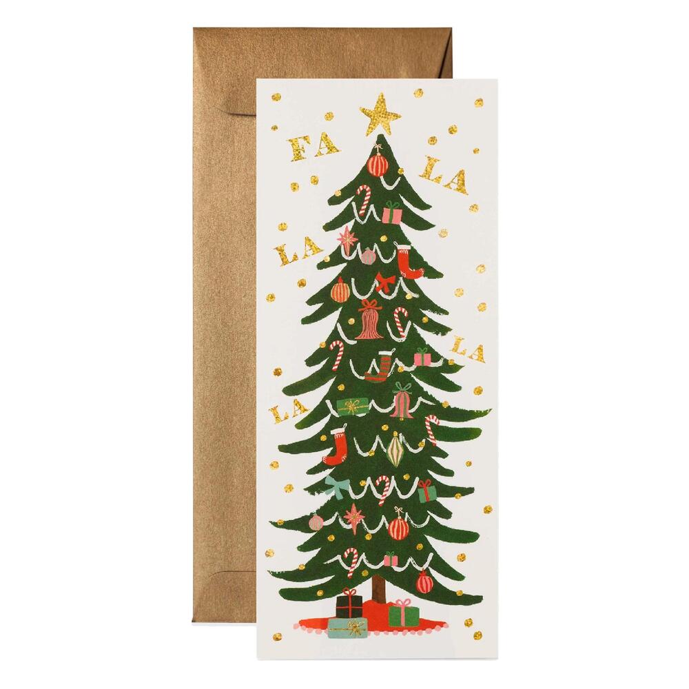 라이플페이퍼 Fa La La Tree NO.10 card 크리스마스 카드