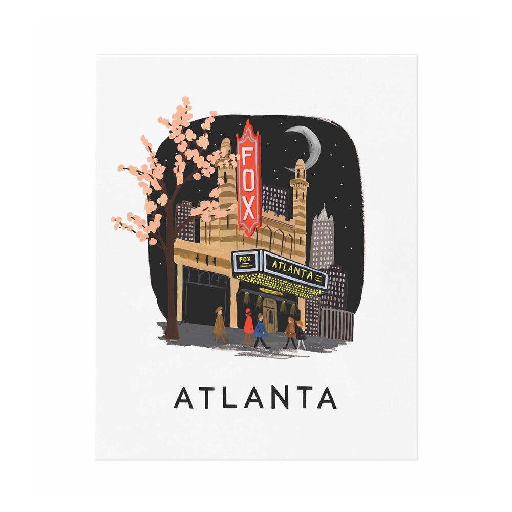 라이플페이퍼 Atlanta Art Print 16 x 20