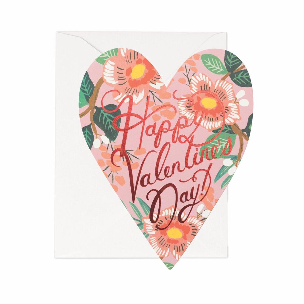 라이플페이퍼 Heart Blossom Valentine Card 발렌타인 카드
