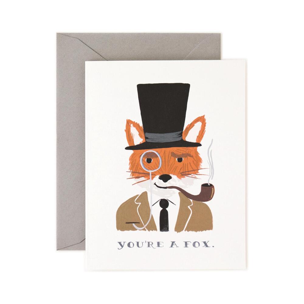 라이플페이퍼 You are a Fox Card 사랑 카드