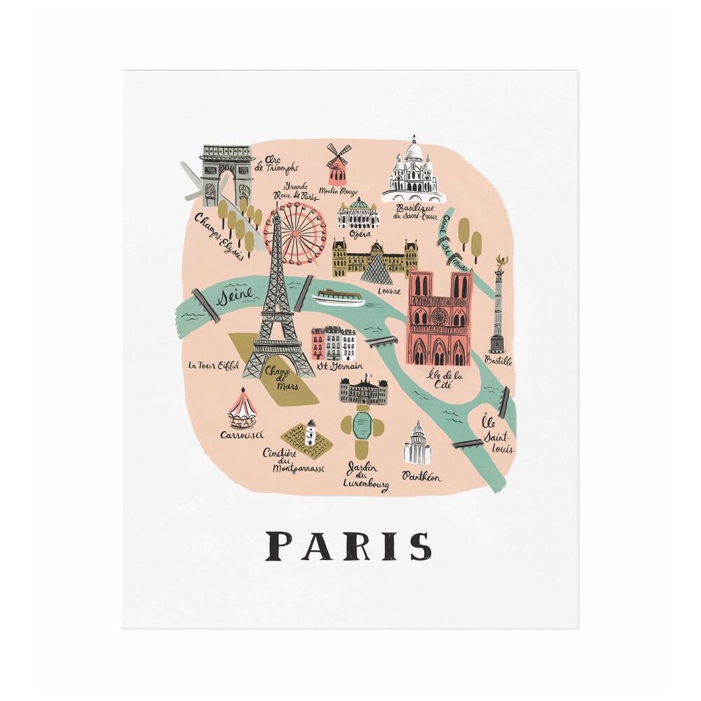 라이플페이퍼 Paris Art Print 2 size