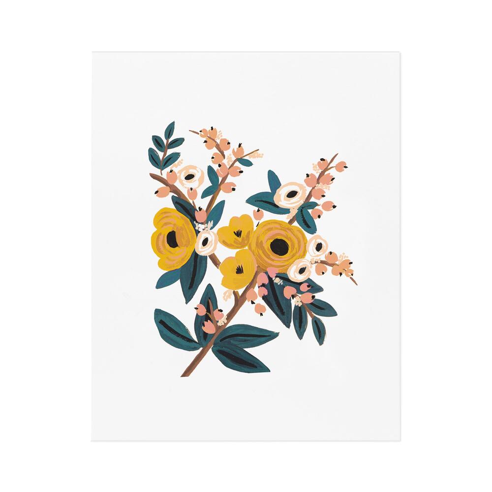 라이플페이퍼 Marigold Botanical 아트프린트 8 x 10