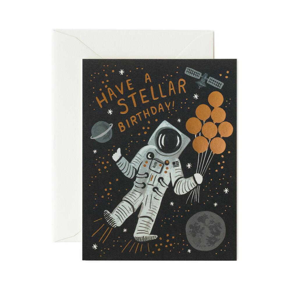 라이플페이퍼 Stellar Birthday Card 생일 카드