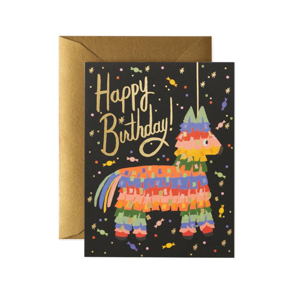 라이플페이퍼 Pinata Birthday Card 생일 카드