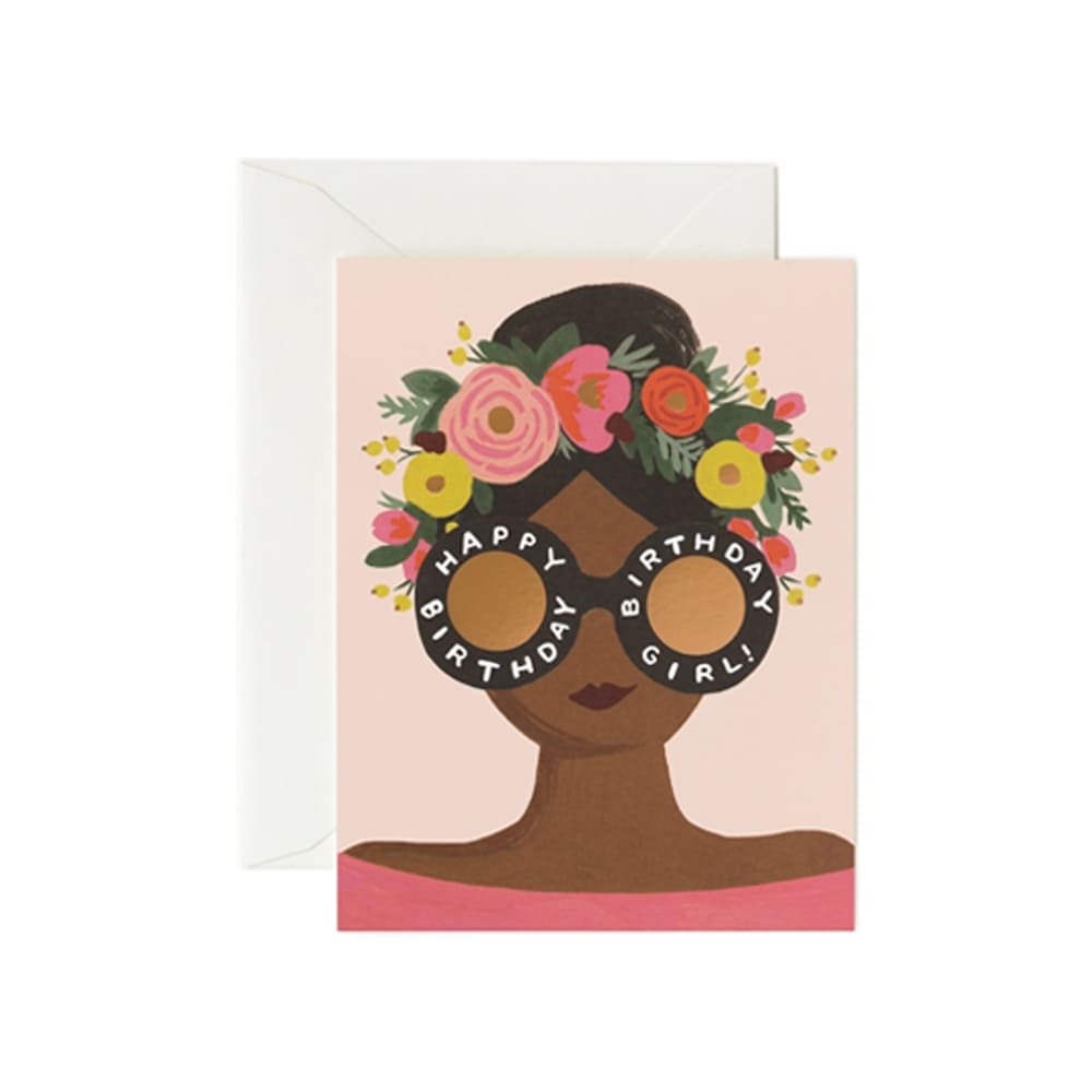 [Rifle Paper Co.] Flower Crown Birthday Girl Card 생일 카드