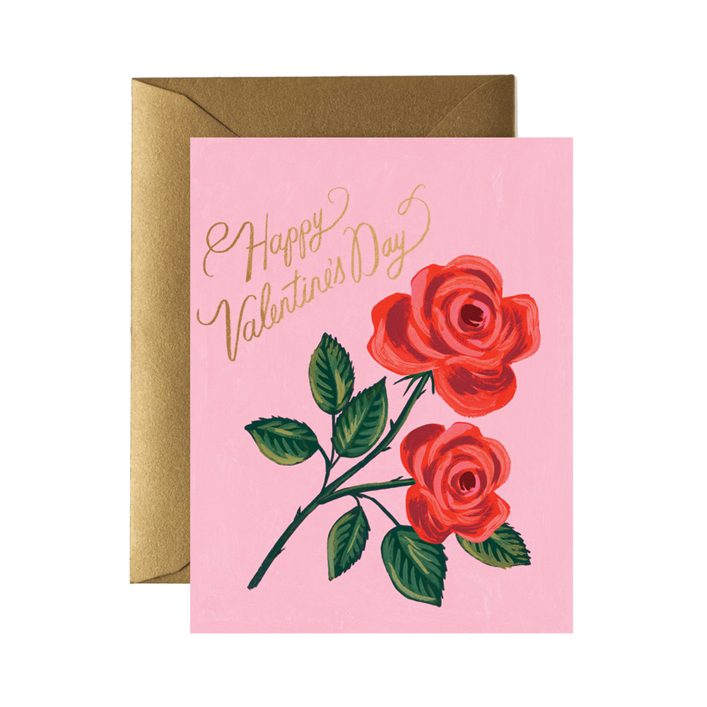 [Rifle Paper Co.] Roses are Red Card 발렌타인 카드