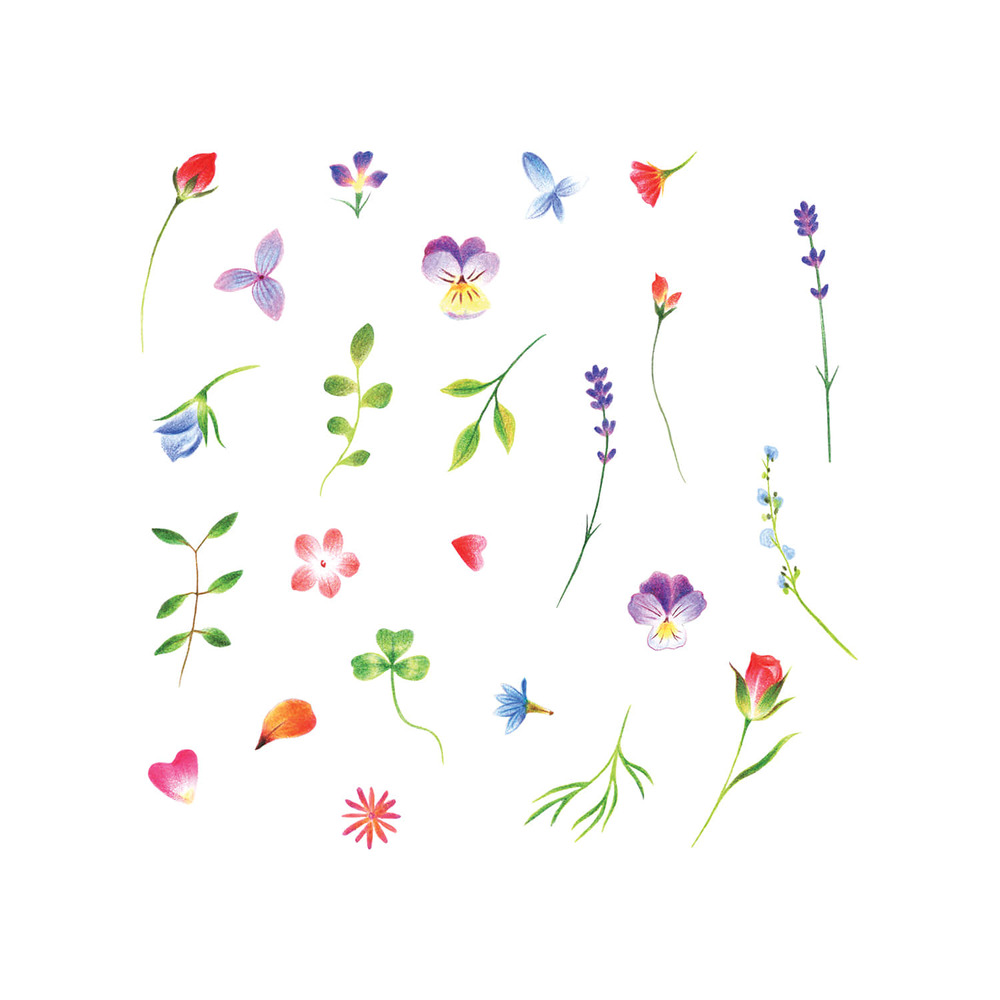 [Tattly] Petite Garden 타투스티커 시트