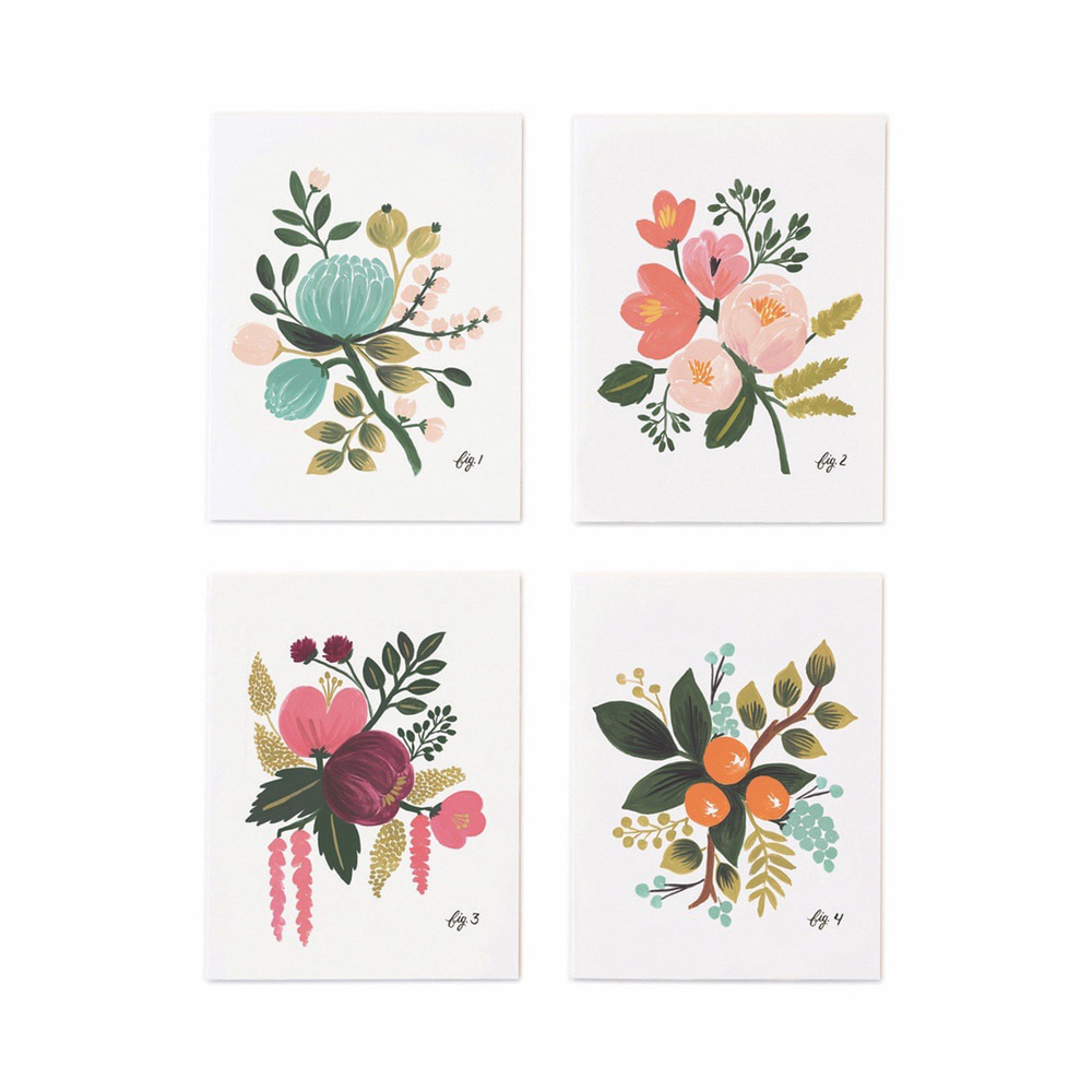 [Rifle Paper Co.] Assorted Botinical Card Set 카드 세트