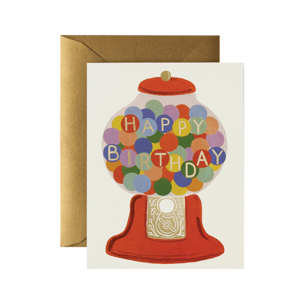 [Rifle Paper Co.] Gumball Birthday Card 생일 카드