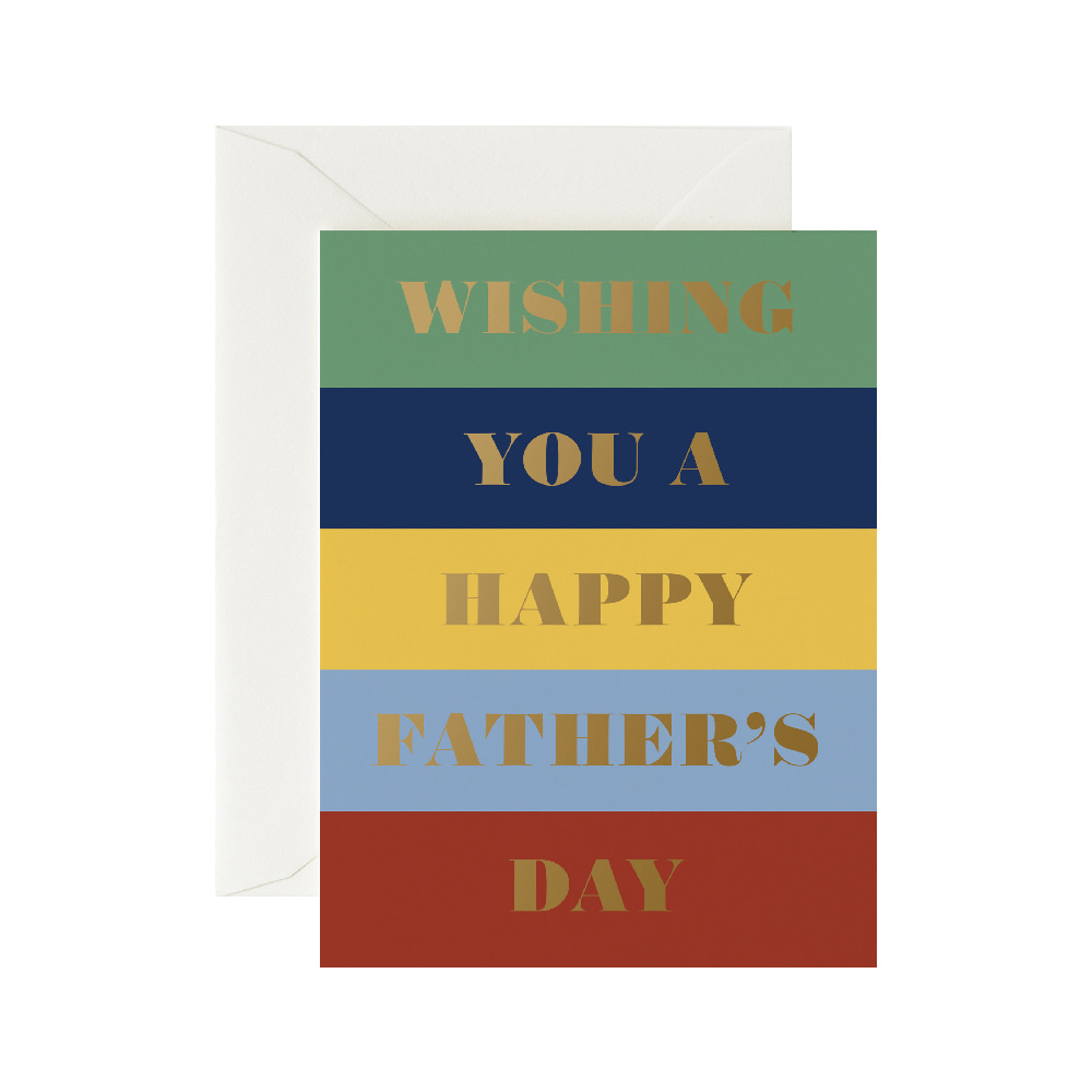 [Rifle Paper Co.] Color Block Father`s Day Card 어버이날 카드