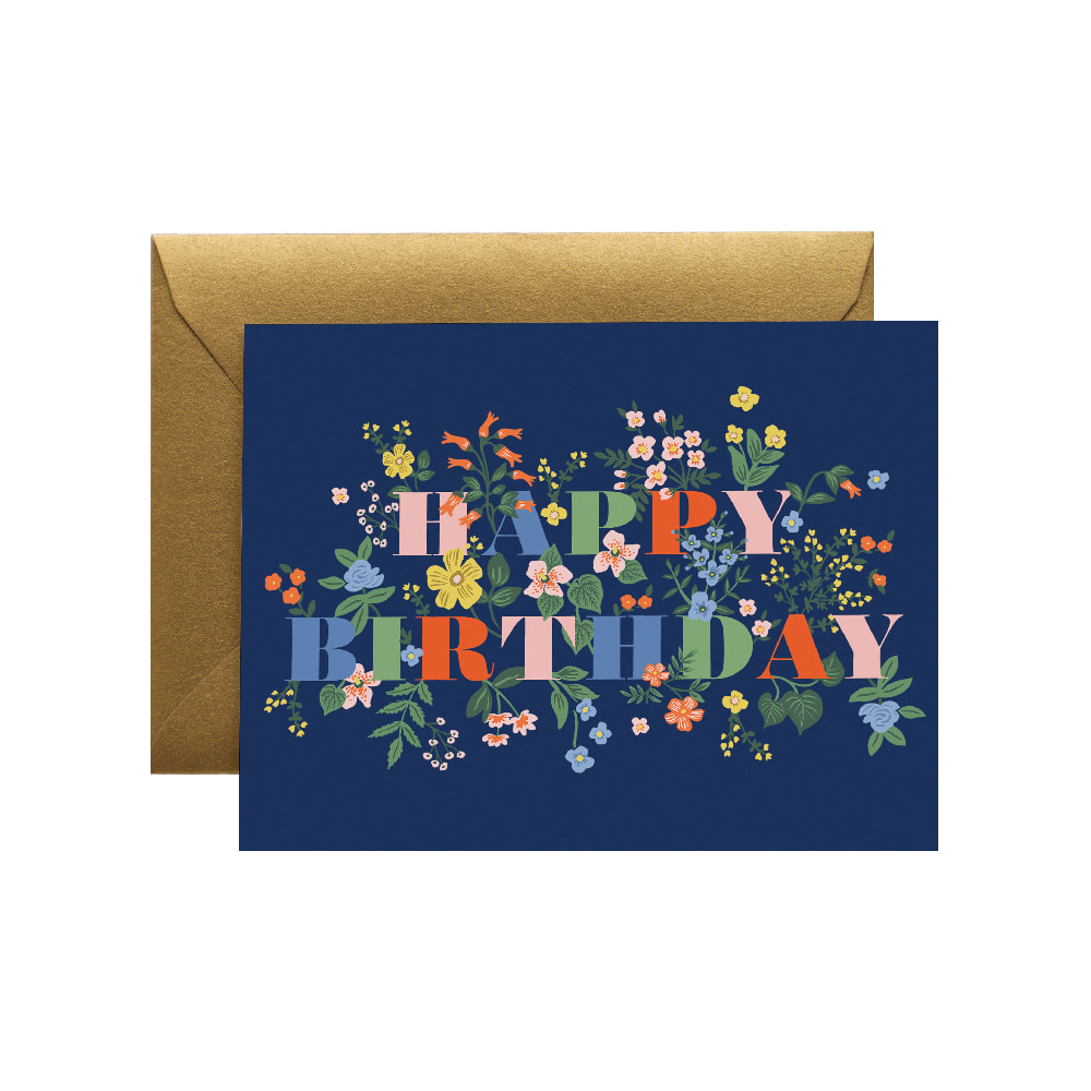 [Rifle Paper Co.] Mayfair Birthday Card 생일 카드