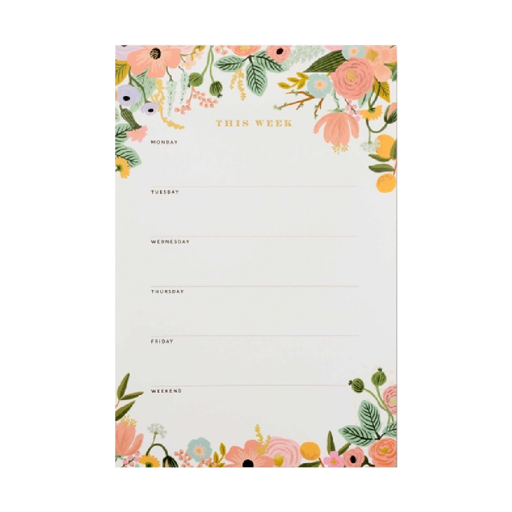 [Rifle Paper Co.] Garden Party Pastel Large Memo Notepad