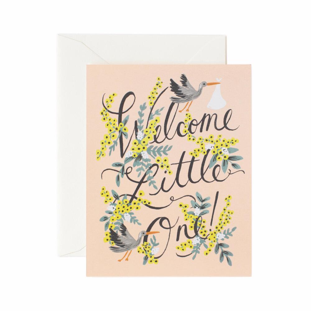 [Rifle Paper Co.] Welcome Little One Card 베이비 카드