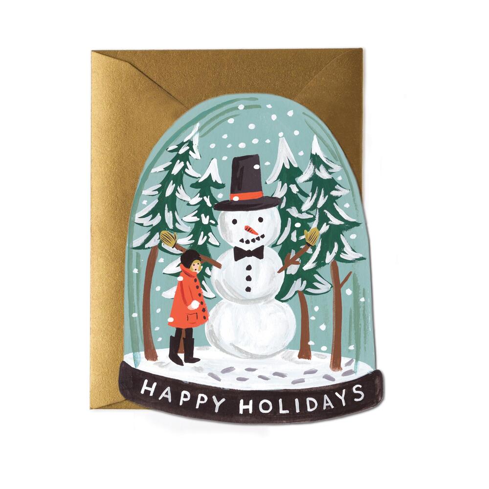 라이플페이퍼 Snow Globe Card 크리스마스 카드